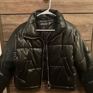 Black Puffer Jacket for Women